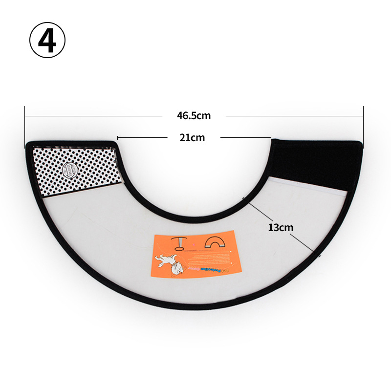 厂家批发 透明防挠防咬宠物伊丽莎白圈 大中小型犬喂药洗澡防护圈