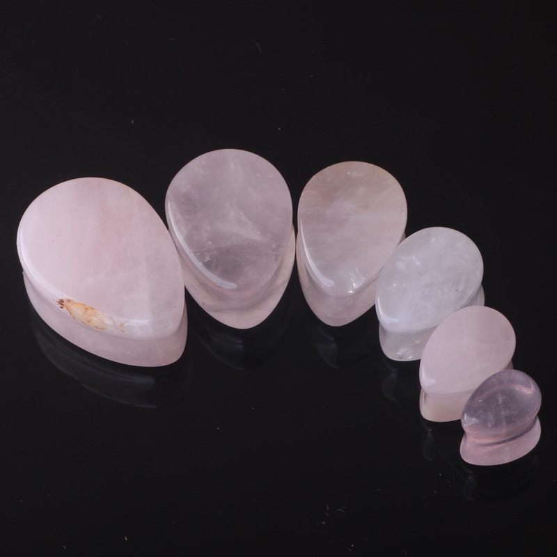 Hot New Stone Water Drop Ear Extension 6-16mm Auricle Piercing Jewelry for Men Women detail image 17