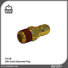 熱銷款3/8快接插頭 高壓水槍快速接頭插頭 外螺紋 高壓清洗機配件