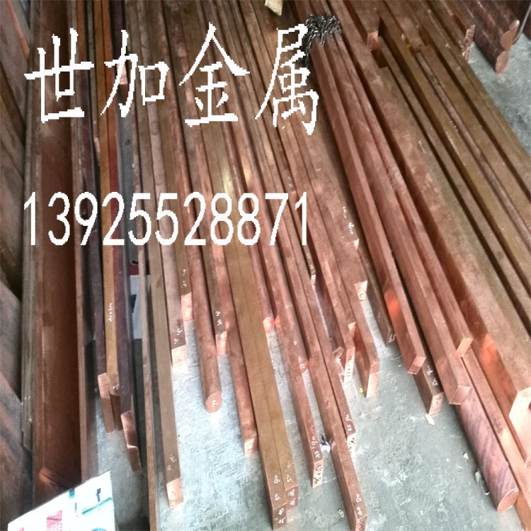 铜棒厂家生产T2紫铜方棒耐腐蚀规格5*5mm 紫铜方棒 紫铜圆棒批发