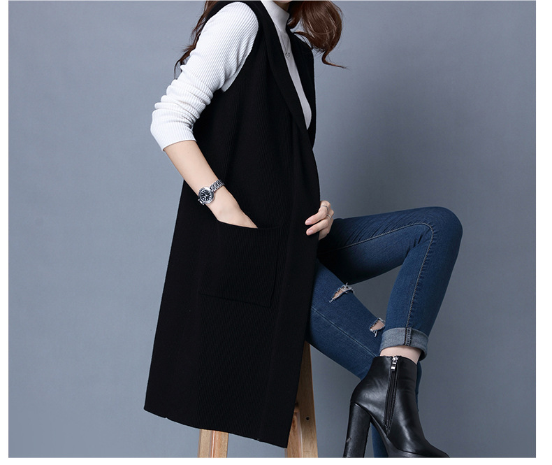 Gilet femme CYGNE ROUGE PLUIE en Tricot - Ref 3317300 Image 14