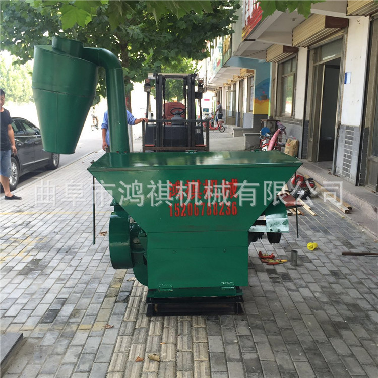 绥化 秸秆牧草铡草粉碎机 自动进料粉碎机 鸿祺机械养殖粉碎机械