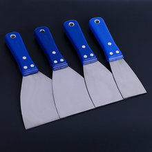 廠家批發供應不銹鋼清潔刀 油灰刀不銹鋼刮膩子刀塑料柄清潔刀