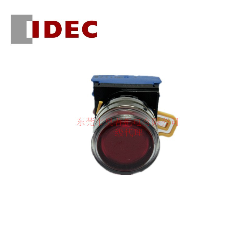 IDEC和泉带灯按钮开关 YW4L-MF2E11Q0R 和泉按钮开关全新原装正品