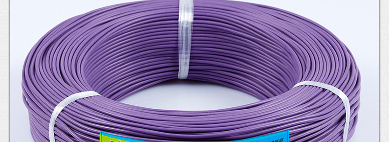 Alambre de silicona extra suave 18AWG púrpura