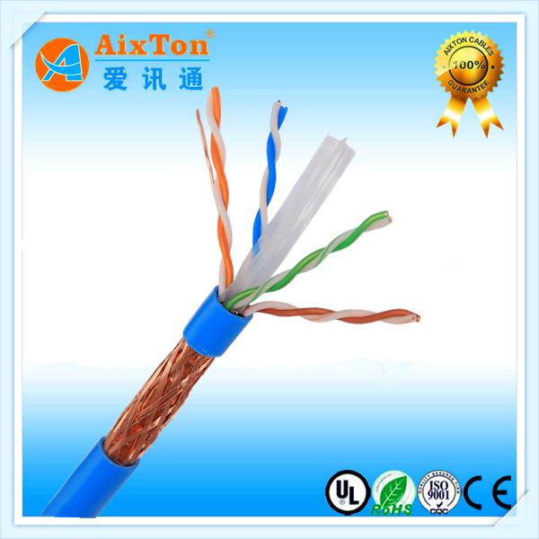 超六类非屏蔽无氧铜网线 CAT6A纯铜网线 万兆10G 0.57芯工程网络-阿里巴巴