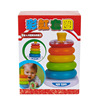Rainbow rings, Jenga, Slinky, constructor for baby, English, early education