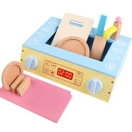 儿童益智木制生活教育洗手台宝宝养成好习惯过家家仿真洗漱玩具