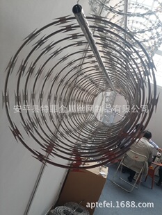 供应 直线型刀片刺绳 平板式刀片刺绳 双丝拧编热镀锌刺绳-阿里巴巴