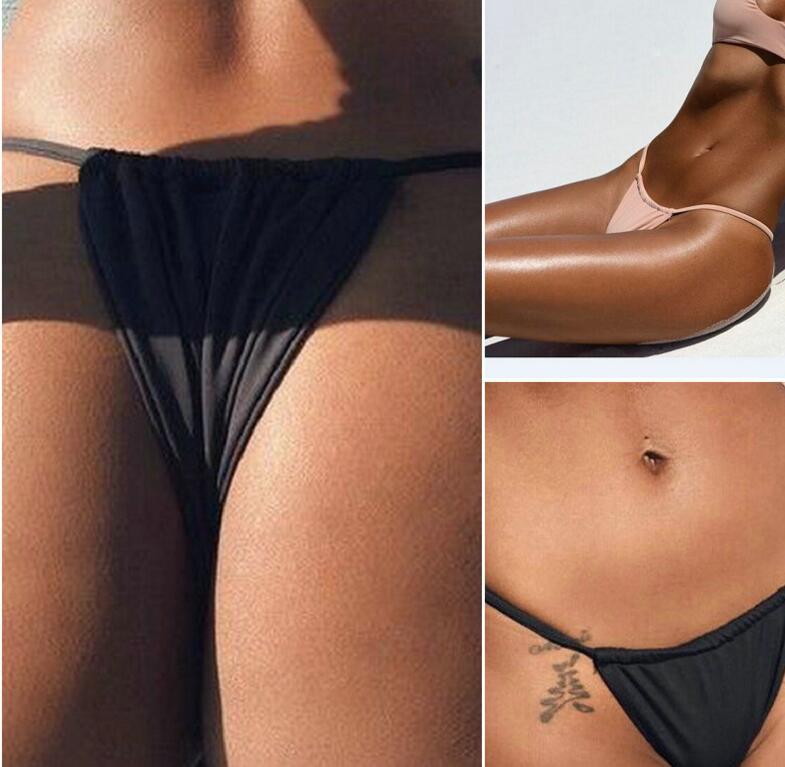 Triangle Swimsuit T-Shaped Swimsuit Sexy Beach Swimwear Woman