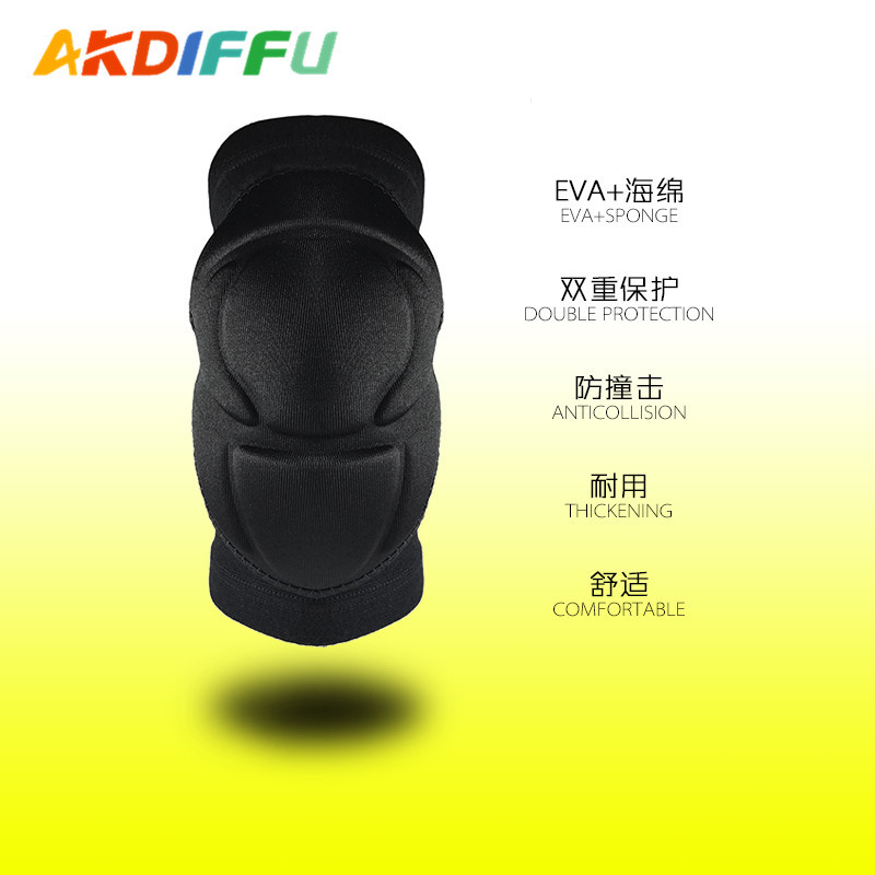 Agente de tiendas en línea esponja rodilla de punto transpirable montañismo rodilla protector deportivo al por mayor