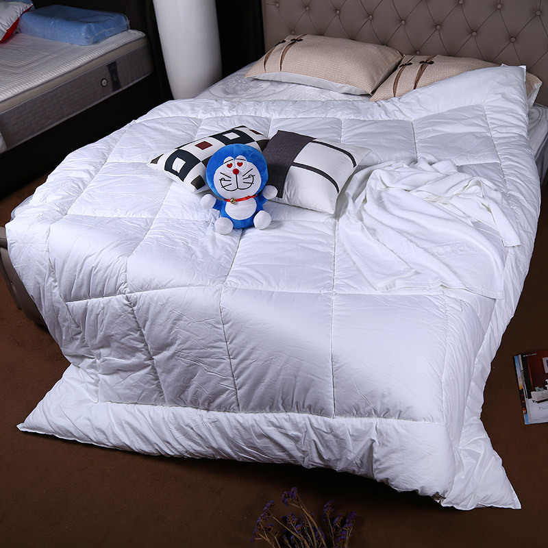 厂家货源 五星级酒店布草宾馆被子 酒店被芯纯羽丝棉被芯酒店棉被