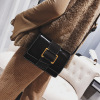 Retro small square bag female new frosted handbag temperament