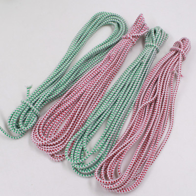 1元百货家用纺织辅料圆型松紧带高弹性加粗多色橡筋弹力绳批发