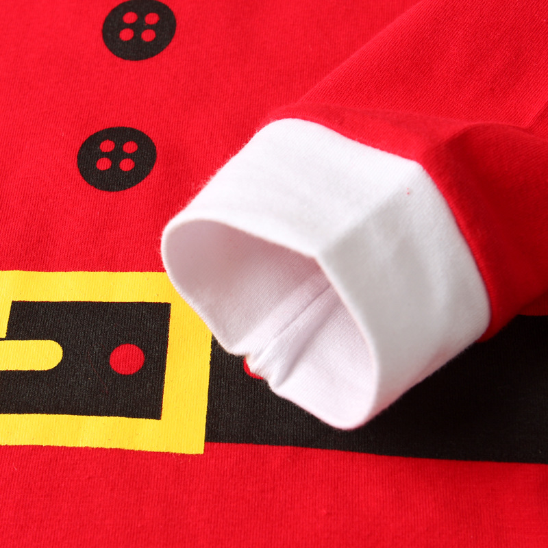 Combinaison de Noël pour garçons et filles, combinaison d'escalade Ha + chapeau de Noël, combinaison pour enfants_voghion.com