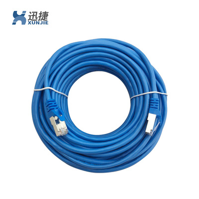 CAT5e双绞网线 厂家批发带水晶头路由器网络跳线超五类网线1米|ru