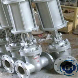 【Z641H-16/25/40/64C铸钢气动蒸汽法兰闸阀图片】DN125