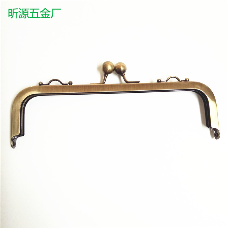 专业供应 优质钱包手袋针孔口金 环保皮包五金口架 品质保证