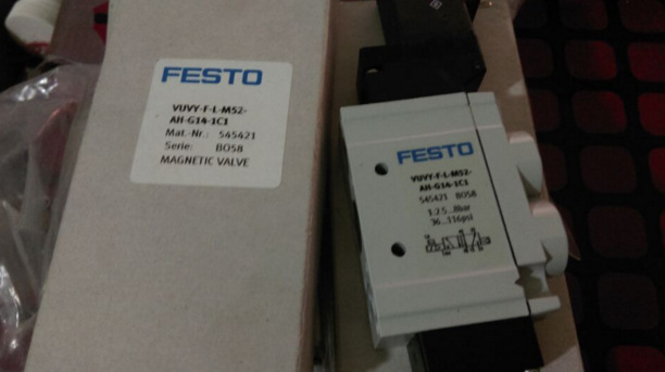 供应大量现货FESTO电磁阀VUVY-F-L-M52-AH-G14-1C1 545421 545427