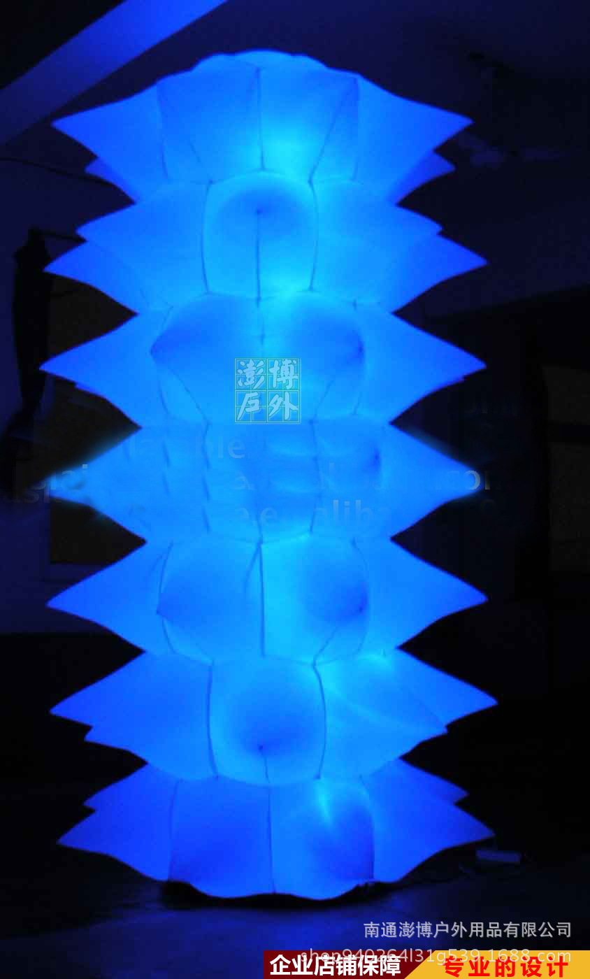 夜光气模 充气气模夜光模型舞台气氛灯 来图来样制作气拱门