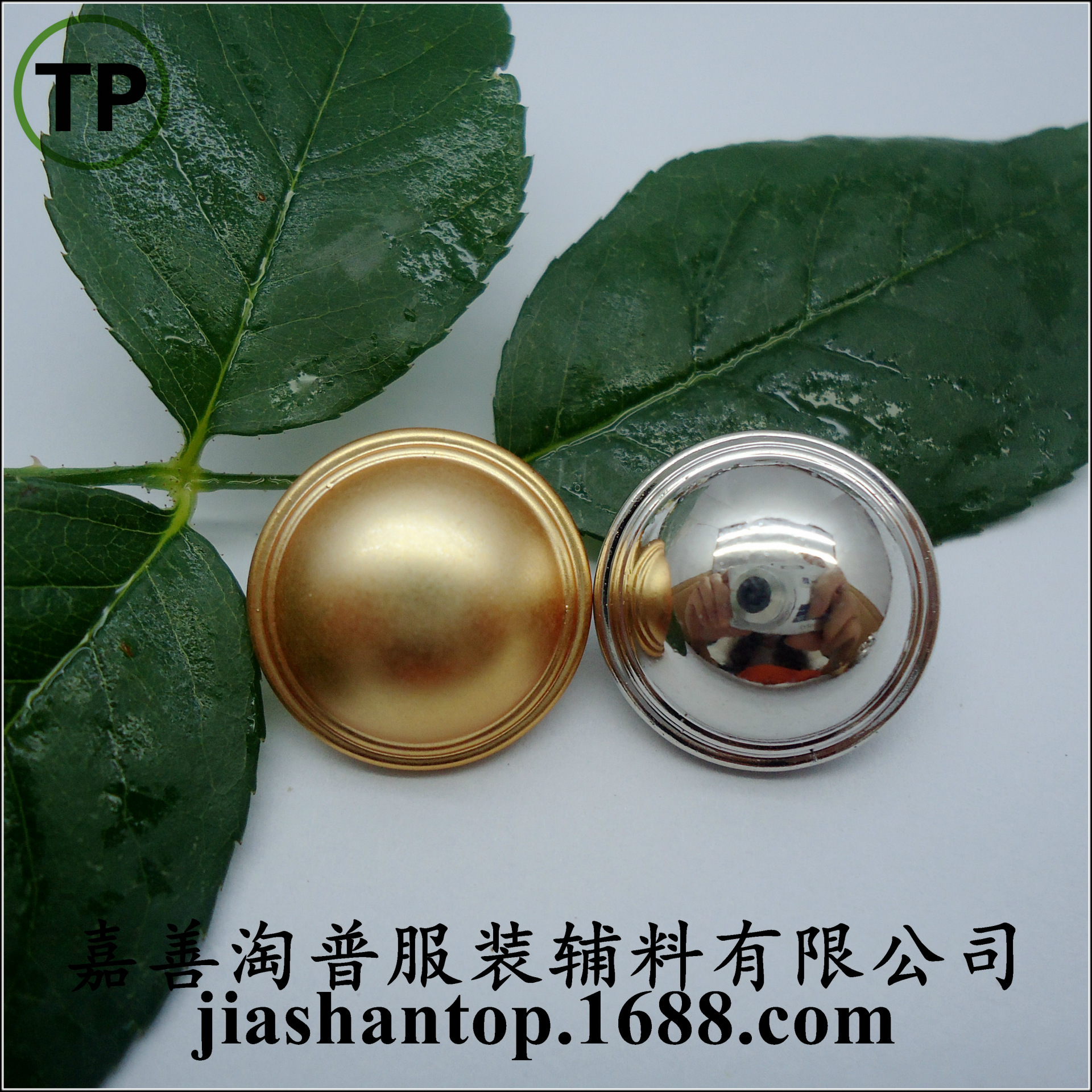 厂家直销生产加工高档塑料ABS电镀喷漆服装纽扣蘑菇扣帽子扣