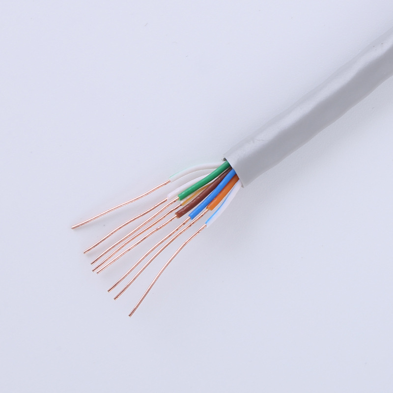 Home surveillance Cat 5e Ethernet cable 0.4mm oxygen-free copper 8-core 300-meter pack computer comprehensive high-speed network cable