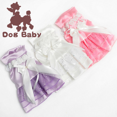 DogBaby2014新款宠物公主裙宠物狗衣服春夏宠物婚纱礼服