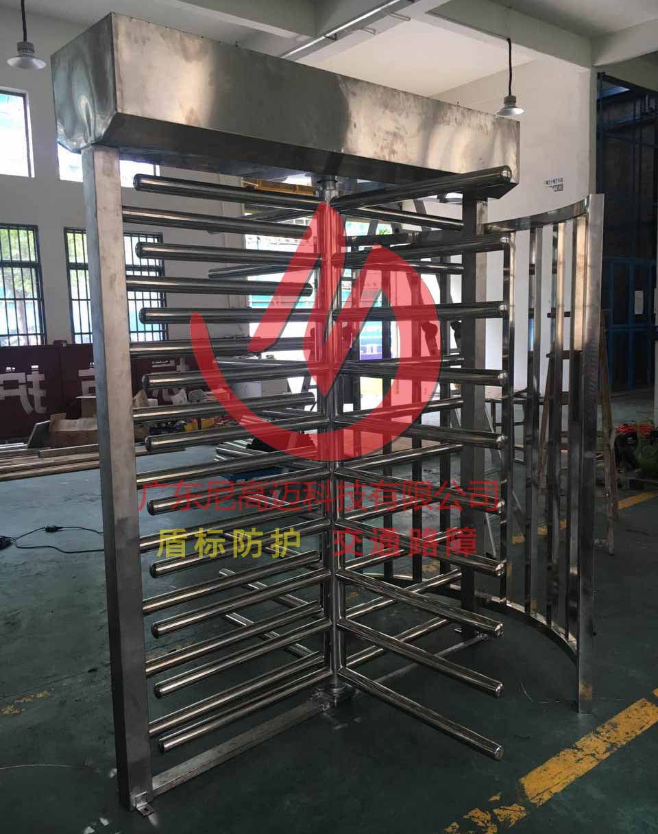三翼不锈钢旋转闸 刷卡门禁旋转闸门 小区封闭式通道刷卡单人通行-阿里巴巴