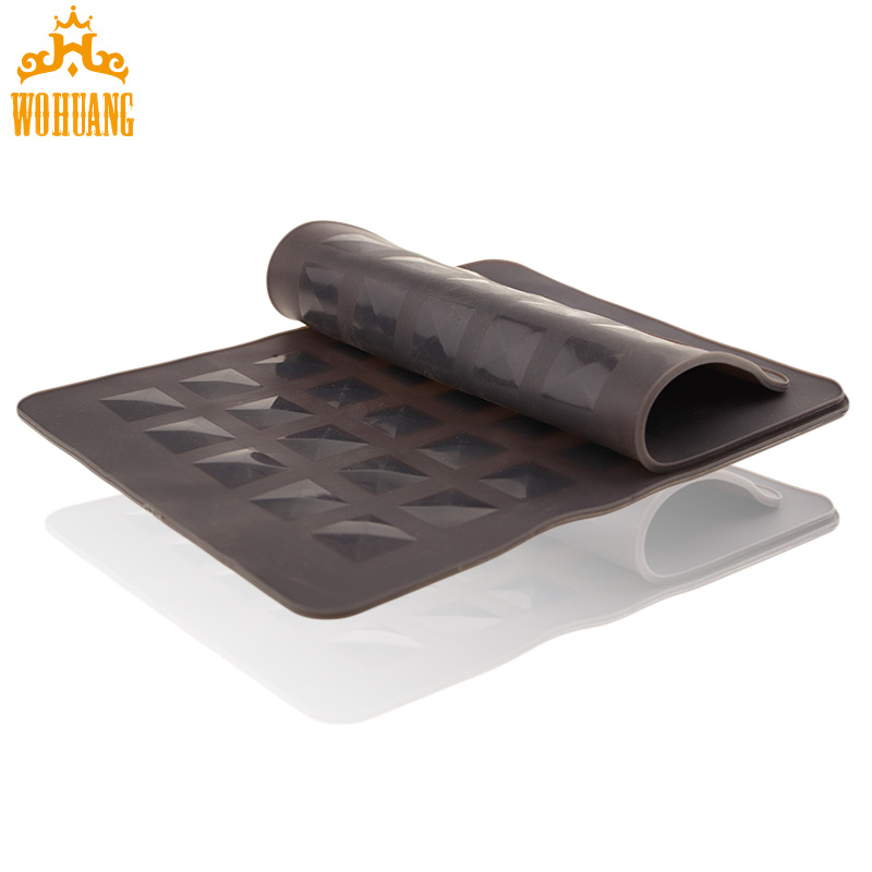 理发店专用耐高温直发器隔热垫 加热工具放置垫 硅胶变色防烫垫|ms