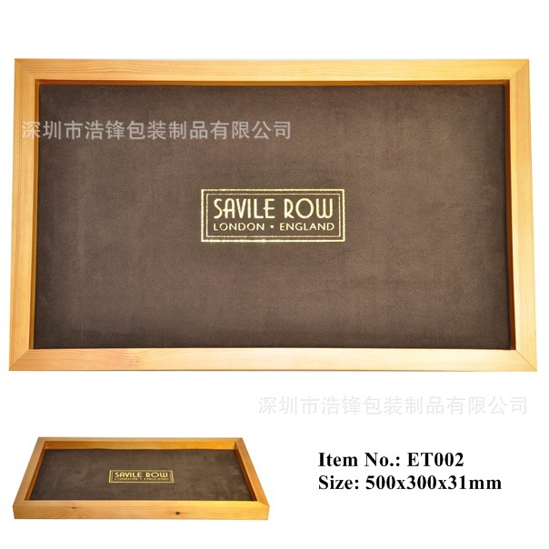 jewelry special counter Exhibition Storage Tray Brand image woodiness Prepuce Display panel Shenzhen factory Customized