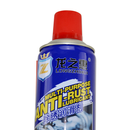 Factory direct supply Longzhihui rust remover 450ml car screw loosening rust spray cleaning bolt loosening cleaner