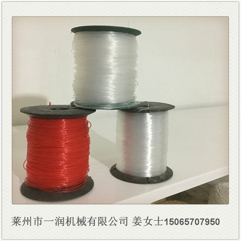 PE拉丝机 塑料圆丝拉丝机组设备 7042建工线广线泥瓦线拉丝机械