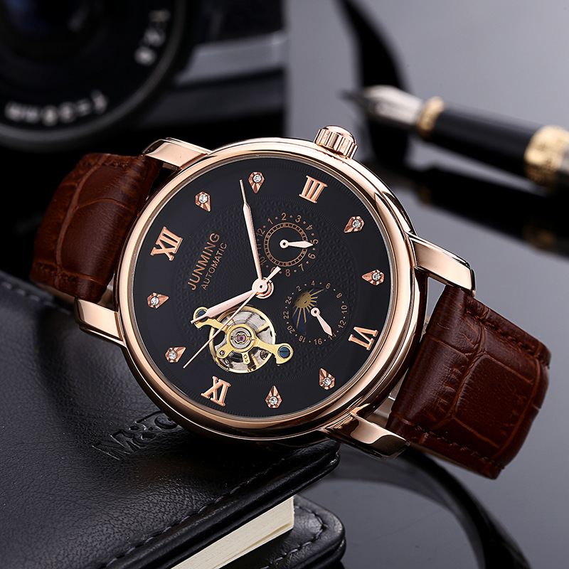 Montre homme JUNMING - Ref 3388418 Image 5