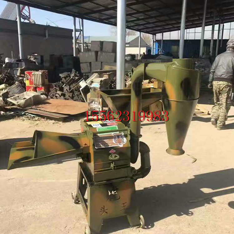 家用电专用小型铡草机价格 家畜揉丝机饲料机图片