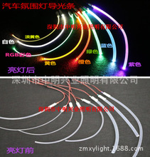 1.5MM塑料光纤 汽车led泪眼灯 高亮导光条 汽车氛围灯mma通体光纤