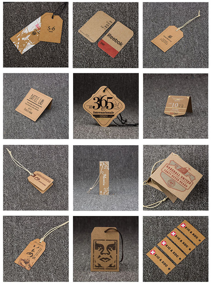 牛皮纸吊牌展示5