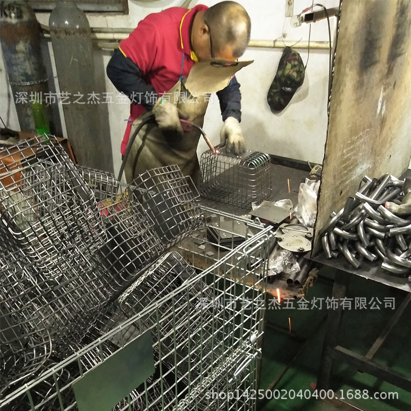 棒球面罩金属网加工铁线防护面具网罩焊接加工 金属安全防护品