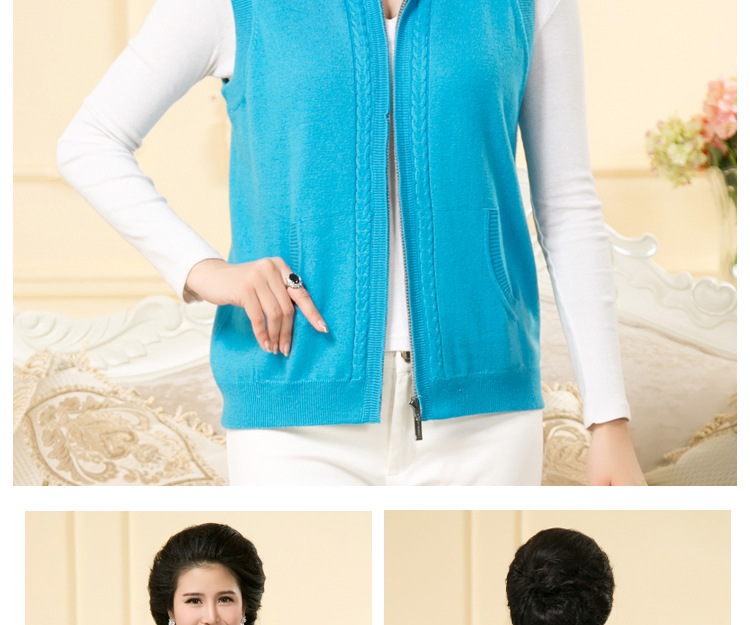 Gilet femme en Laine - Ref 3317824 Image 12