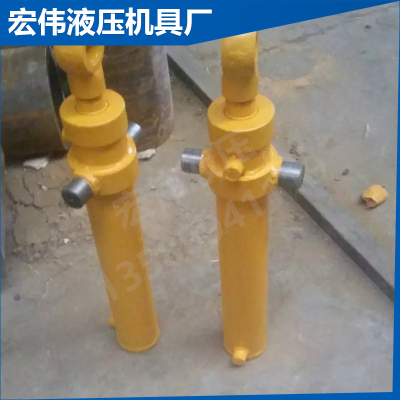 销售QF型法兰式电动油压千斤顶 大型矿用非标工程液压缸一周发货