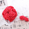 Factory wholesale 8cm simulation bubble rose wedding egg tube PE rose bride bouquet blossom flowers