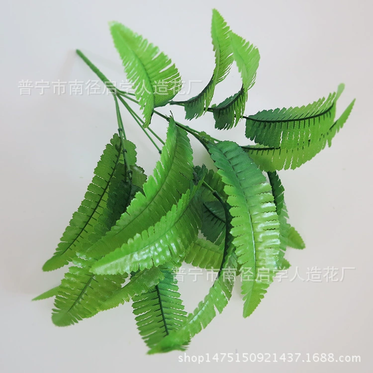 В наличии 7 вилок 14 Листьев Имитация персидской травы маленькие персидские Листья Имитация цветов листья папоротника, украшенные имитацией растений