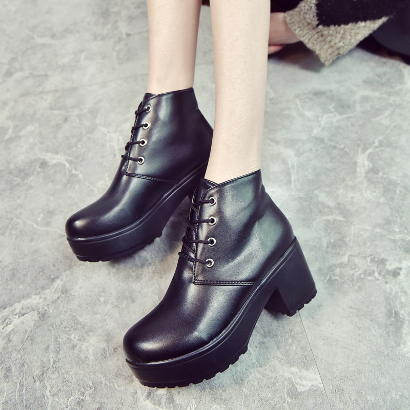 Bottes femme en PU artificiel - Ref 3355269 Image 5