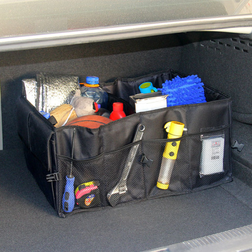 Car trunk storage box folding car storage box storage box multi-functional organizing box car supplies