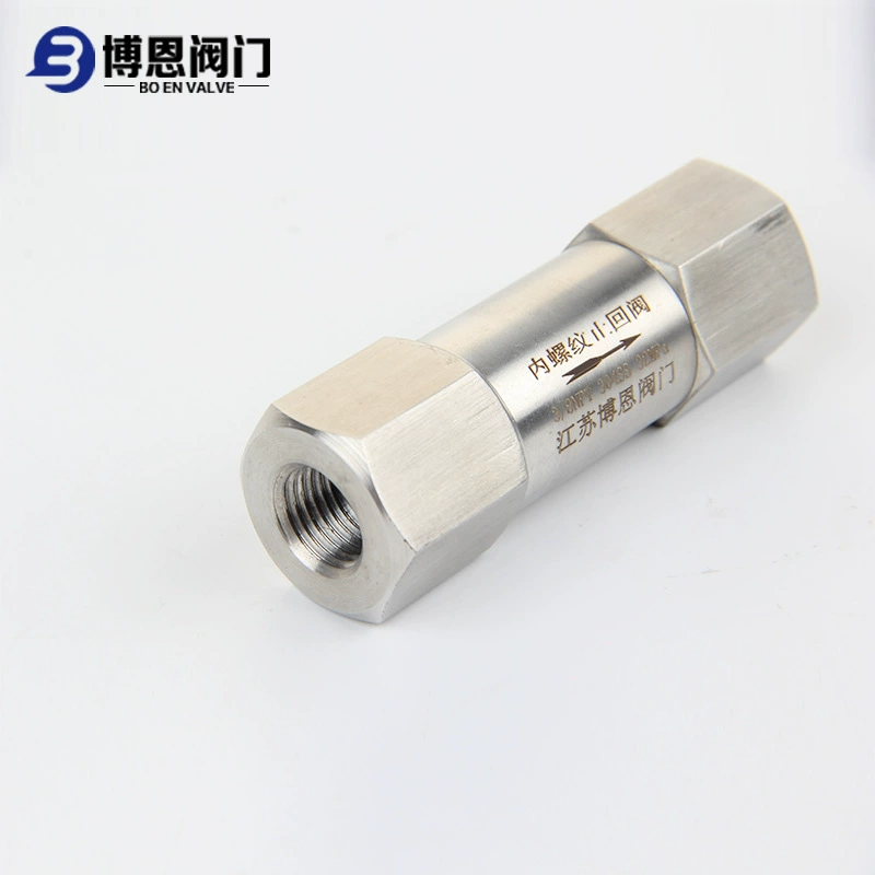 В наличии BNH11-32 обратный клапан газа из нержавеющей стали с Нулевой утечкой СПГ обратный клапан с винтовой резьбой высокого давления