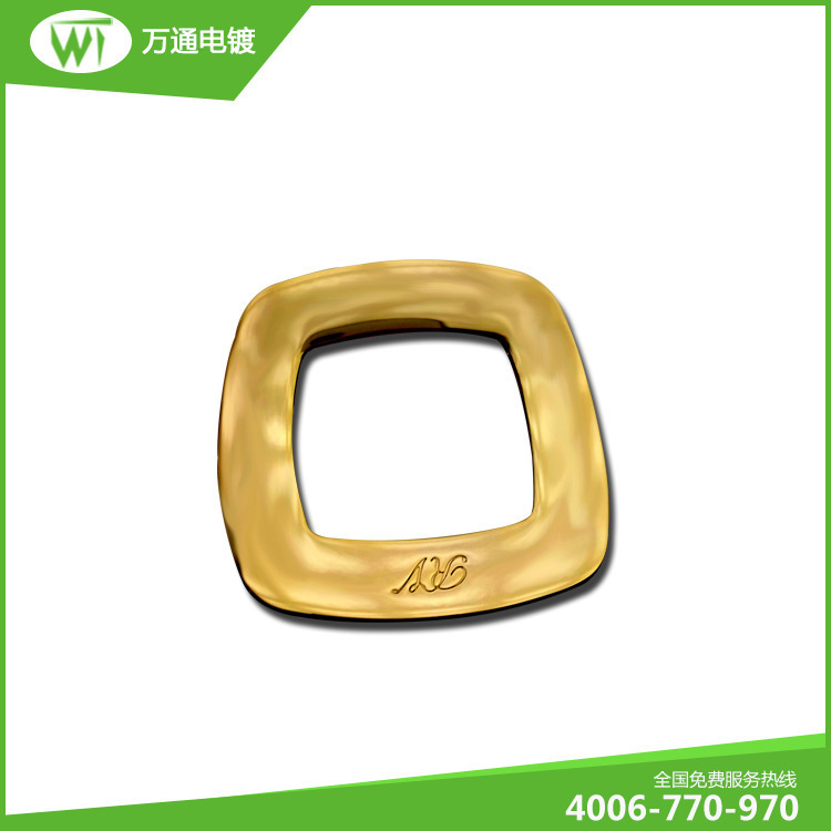 深圳五金电镀加工生产厂家提供铜件镀金加工 箱包配件电镀加工