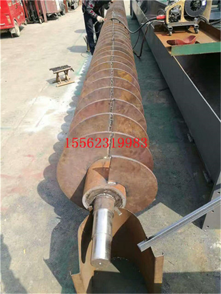 饲料自动螺旋上料机 建筑工地专用螺旋提升机 生产定制