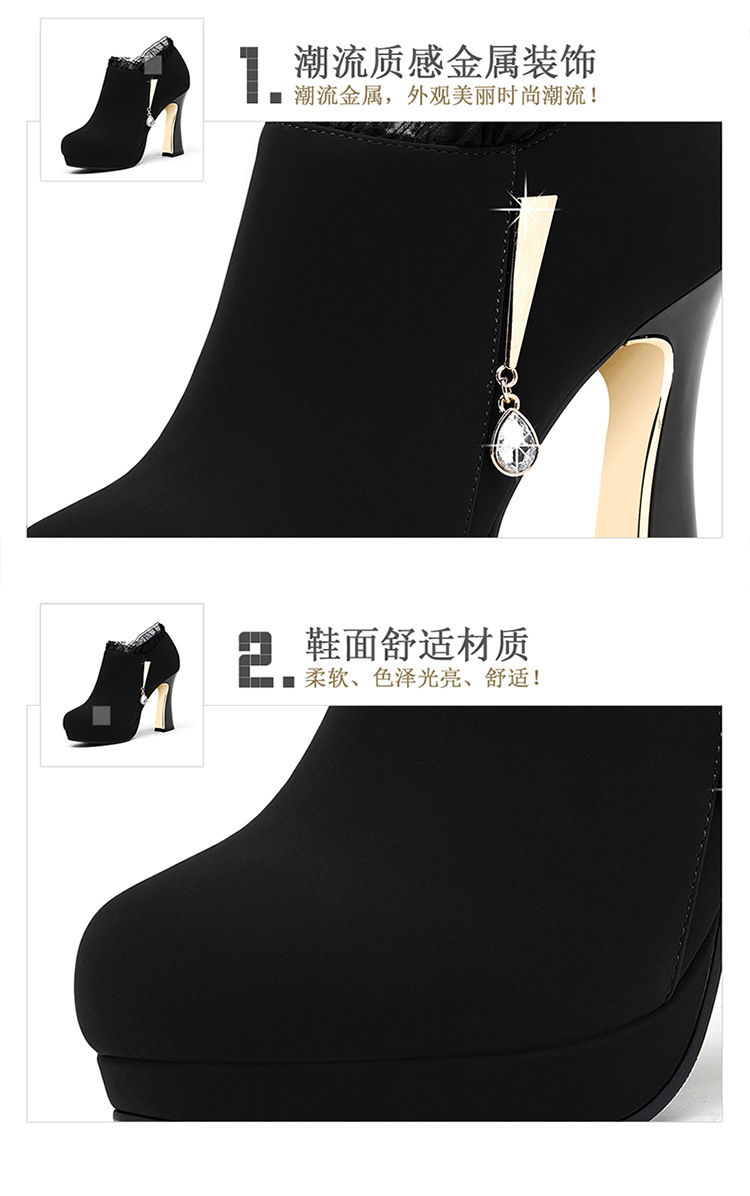 Bottes femme en Daim - Ref 3355324 Image 18