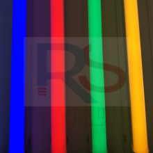 热销LED灯管T5T8一体分体彩色日光灯管红兰绿粉紫1.2米T8LED灯管