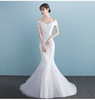 New bride wedding dress