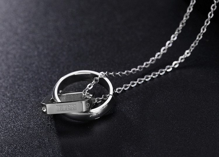 Couple Pendant Black